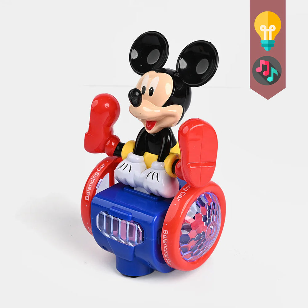 Colour Balance Car – 2-in-1 Electric Cartoon Toy With Lights & Music
