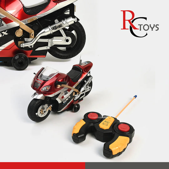 Remote Control Motorcycle Stunt Action With LED Lights & Sound
