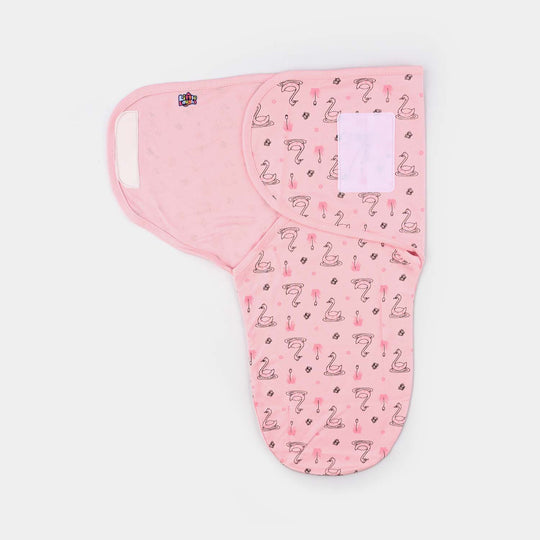Baby Swaddle with Cap & Mittens Set