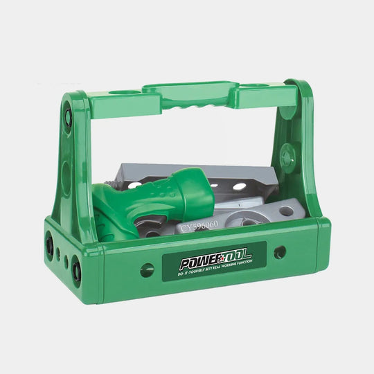 45PCS Tool Set Electric Chain Saw Toy Toolbox and Hand Tool Set for Kids