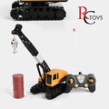 Remote Control Toy Crawler Crane – Realistic Construction Play