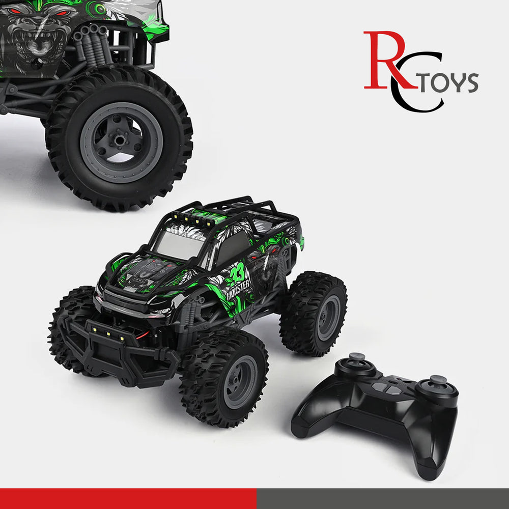 Remote Control Monster Truck Off-Road Action Car for Kids