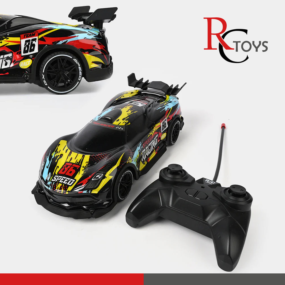 Neon Racer Remote Control Car for Kids