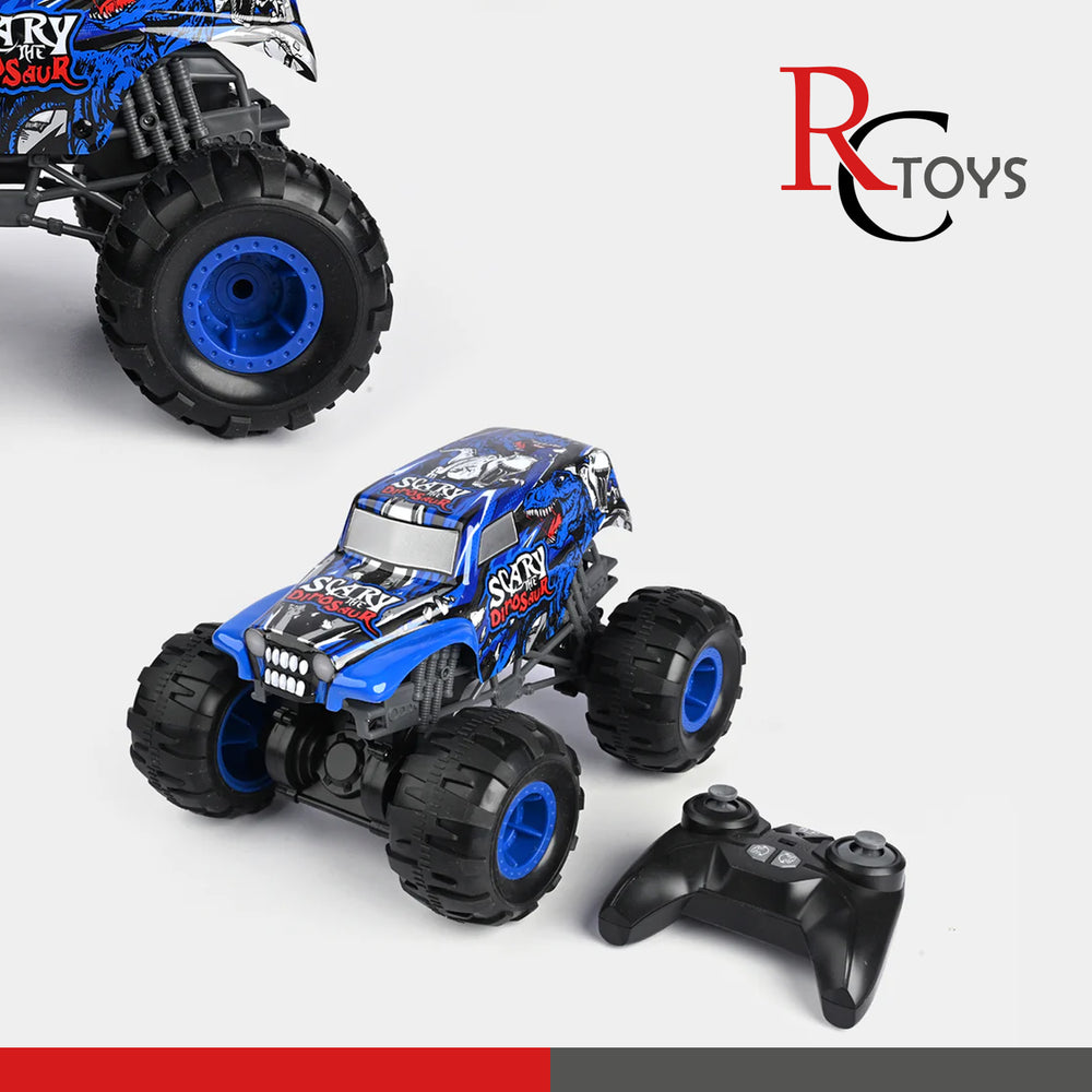 Remote Control Brilliant Lighting Spray Jeep for Kids