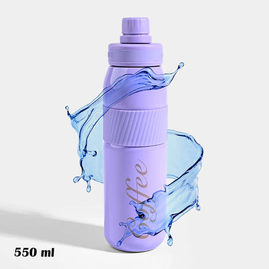 WATER BOTTLE STAINLESS STEEL 550ML