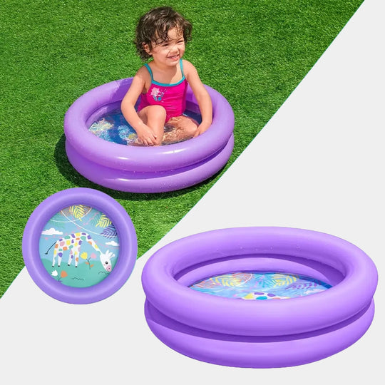 Bestway - Double Ring Kiddie Pool for Kids (24x6)