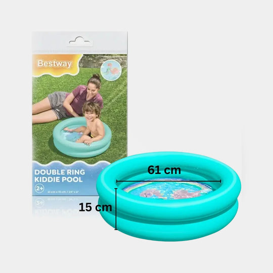 Bestway - Double Ring Kiddie Pool for Kids (24x6)