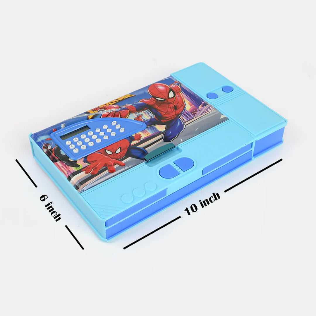 Multi-Compartment Magnetic Jumbo Pencil Box