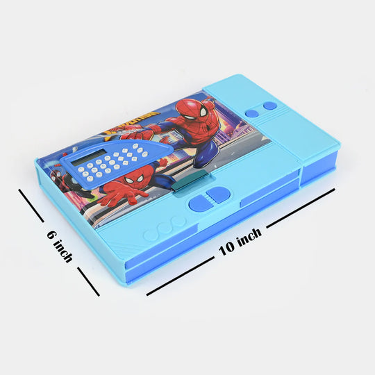 Multi-Compartment Magnetic Jumbo Pencil Box