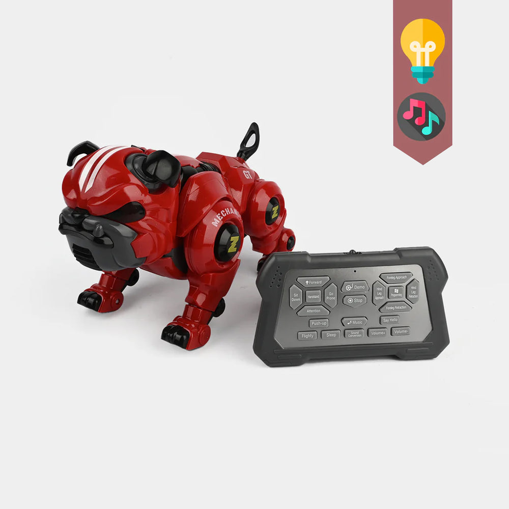 Remote Control Smart Dog Toy with Light & Music