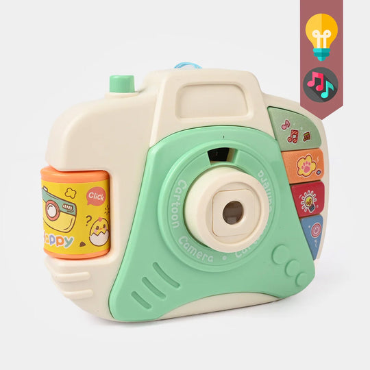 Toy Camera Music, Lights & Projector For Kids