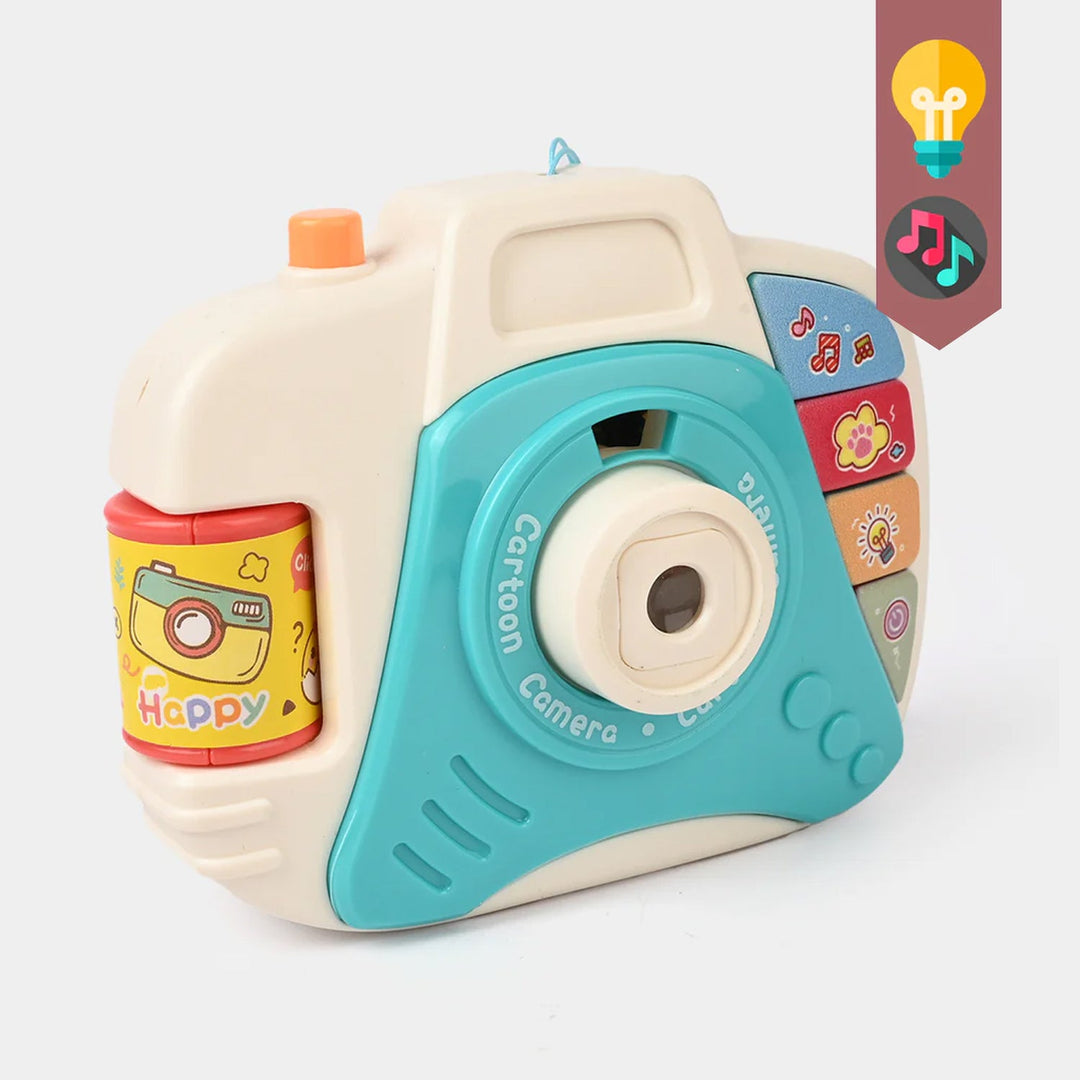 Toy Camera Music, Lights & Projector For Kids