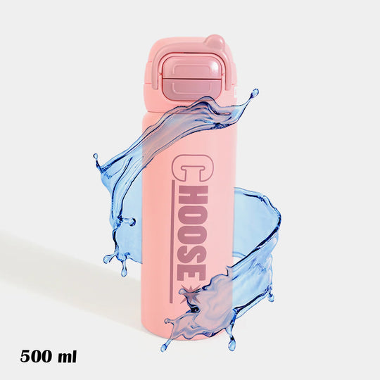 WATER BOTTLE STAINLESS STEEL | 500ML