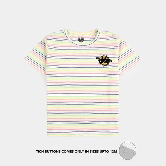 Infant Boys Poly Jersey T-Shirt H/S SUN