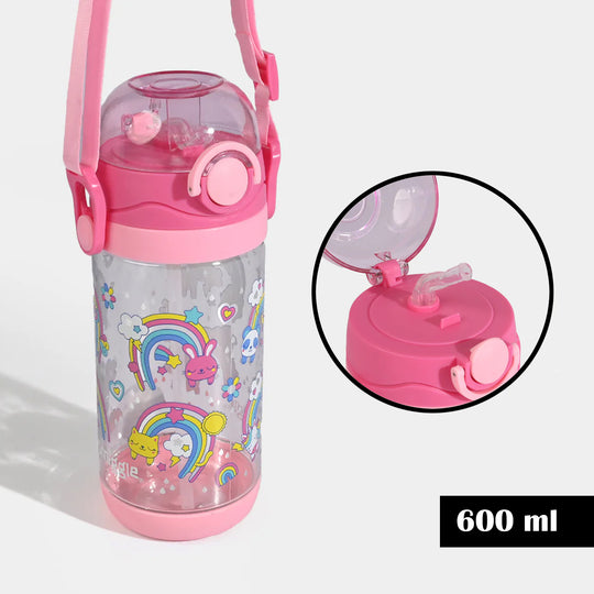 Character Water Bottle Plastic | 600ML