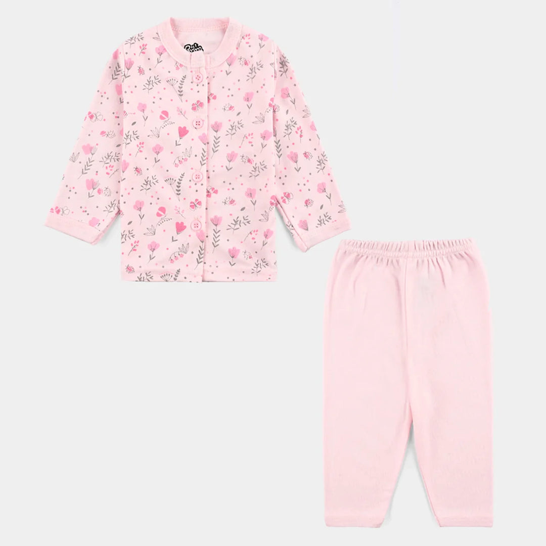 Infant Unisex Cotton Jabla Pajama Suit
