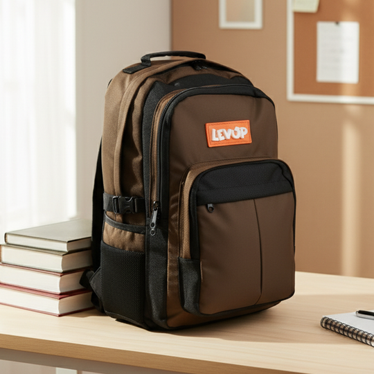 LEVUP MULTI COMPARTMENTS SCHOOL BACKPACK FOR CLASS 5-10