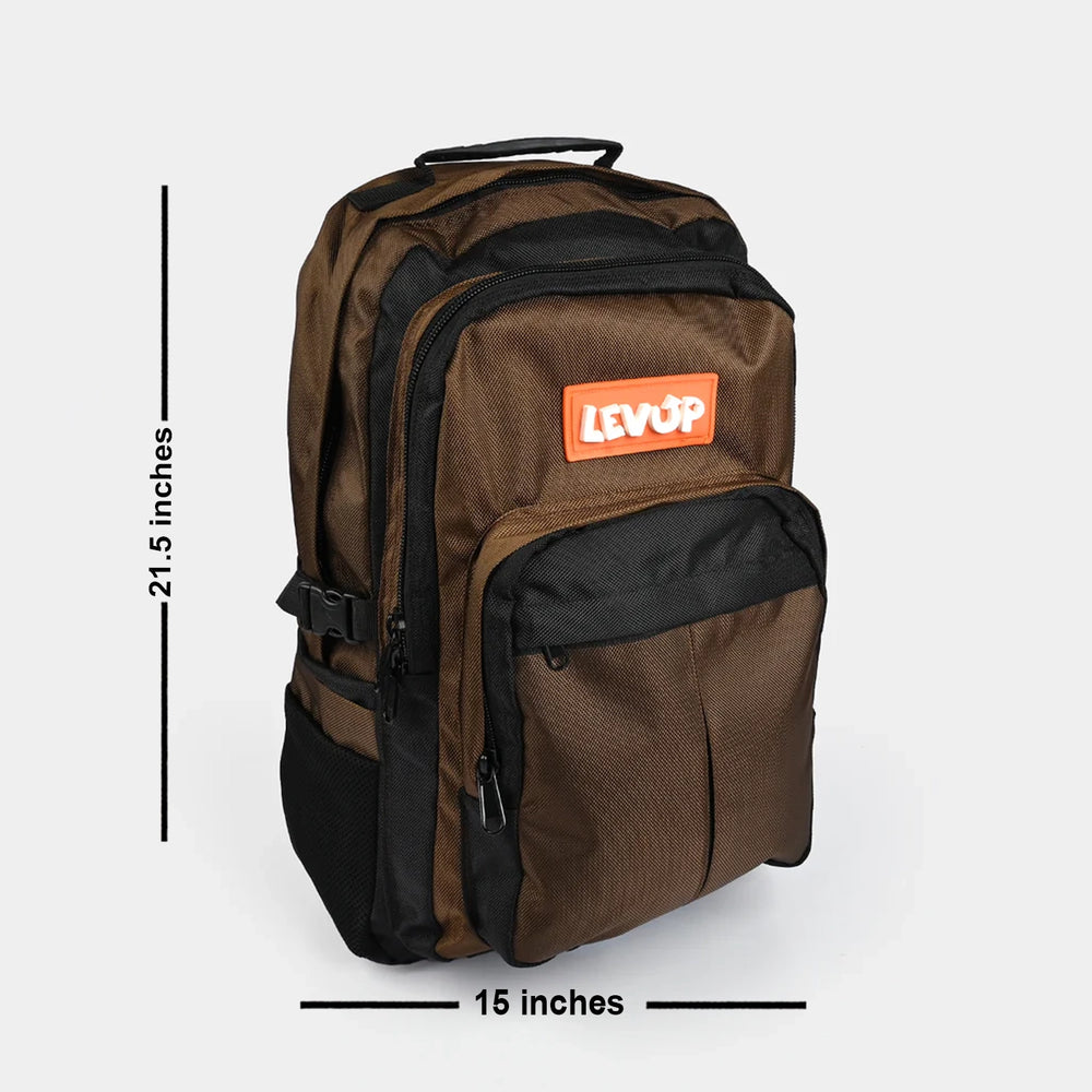 LEVUP MULTI COMPARTMENTS SCHOOL BACKPACK FOR CLASS 5-10