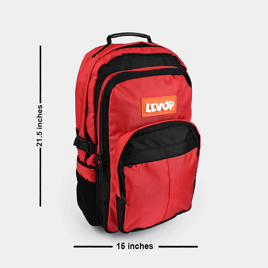 LEVUP MULTI COMPARTMENTS SCHOOL BACKPACK FOR CLASS 5-10