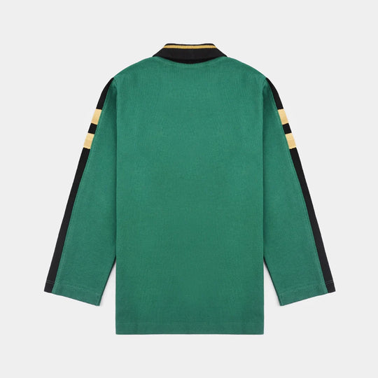 Boys Jumbo Pique Polo F/S High Club-Green