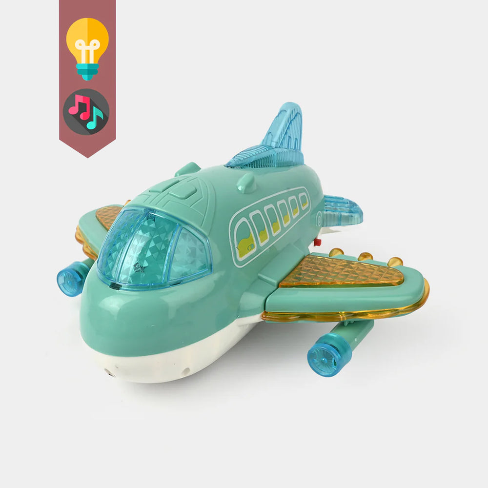 Aircraft ELECTRIC Toy Airplane With Light & Music