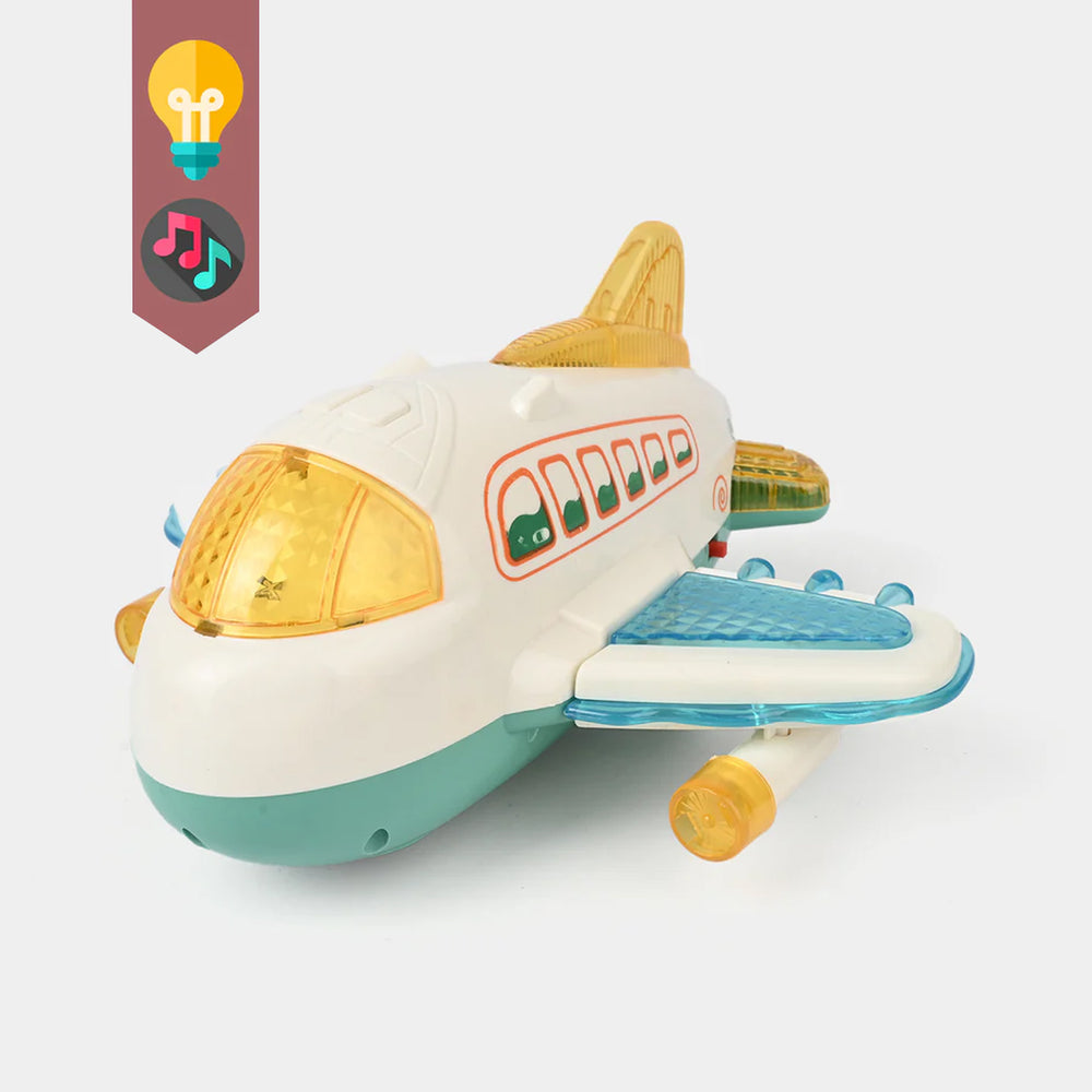 Aircraft ELECTRIC Toy Airplane With Light & Music