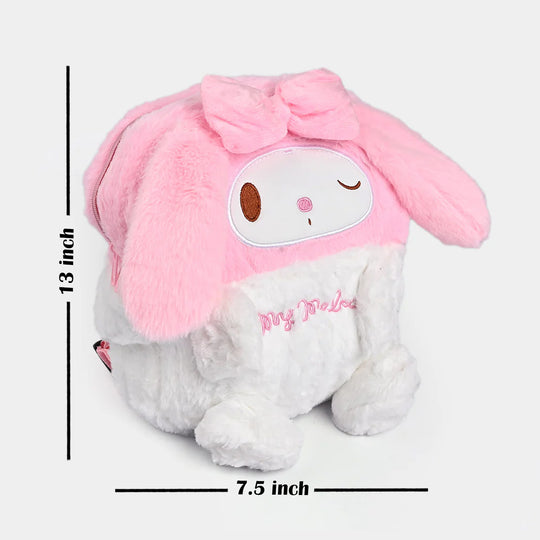 Plush Cartoon Character Backpack