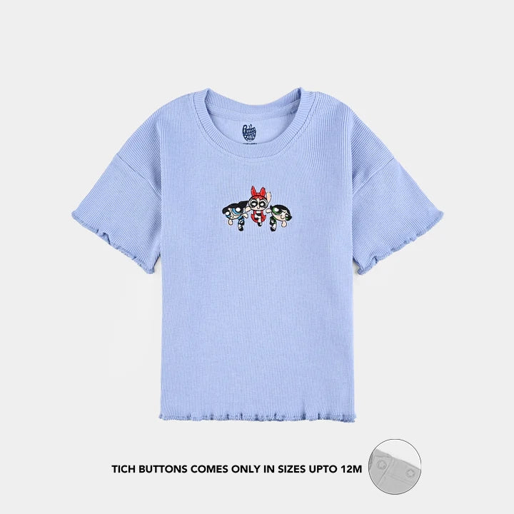 Infant Girls Rib T-Shirt H/S Character