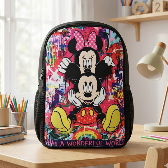 (Actyve Bags) Character Printed Backpack for Kids