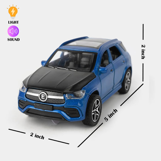Die-Cast Model Car with Light & Sound for Kids