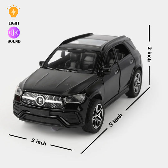 Die-Cast Model Car with Light & Sound for Kids