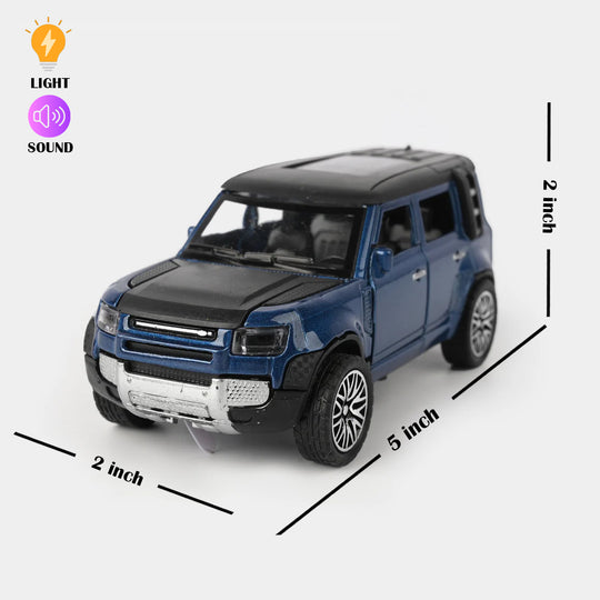 Die-Cast Model Car with Light & Sound for Kids