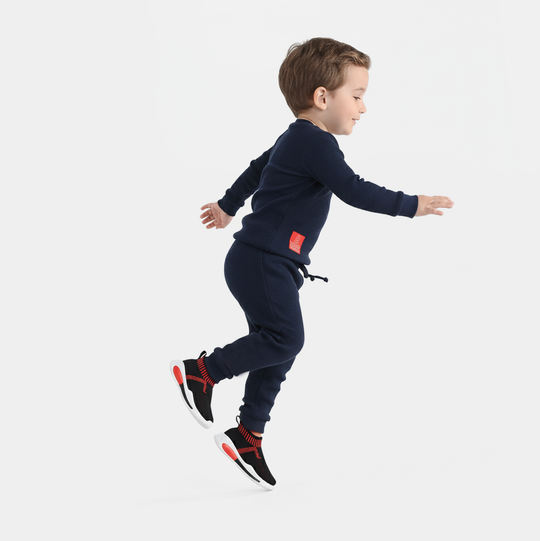 Infant Boys Thermal Suit-Navy Blue
