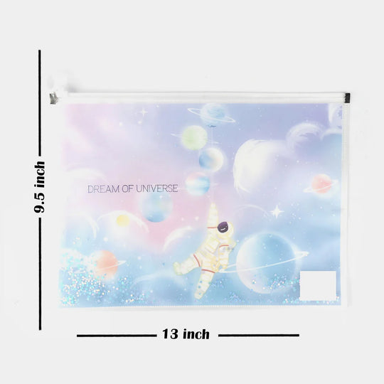 Transparent Stationery/Essentials Pouch for Kids | Large