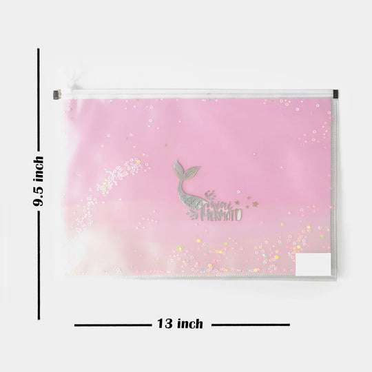 Transparent Stationery/Essentials Pouch for Kids | Large