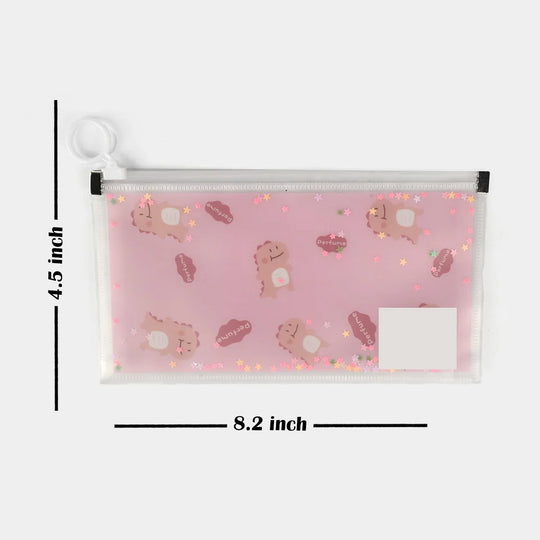 Transparent Stationery/Essentials Pouch for Kids | Large