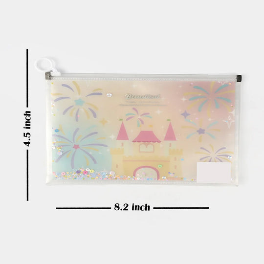 Transparent Stationery/Essentials Pouch for Kids | Large