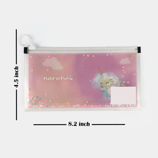 Transparent Stationery/Essentials Pouch for Kids | Large