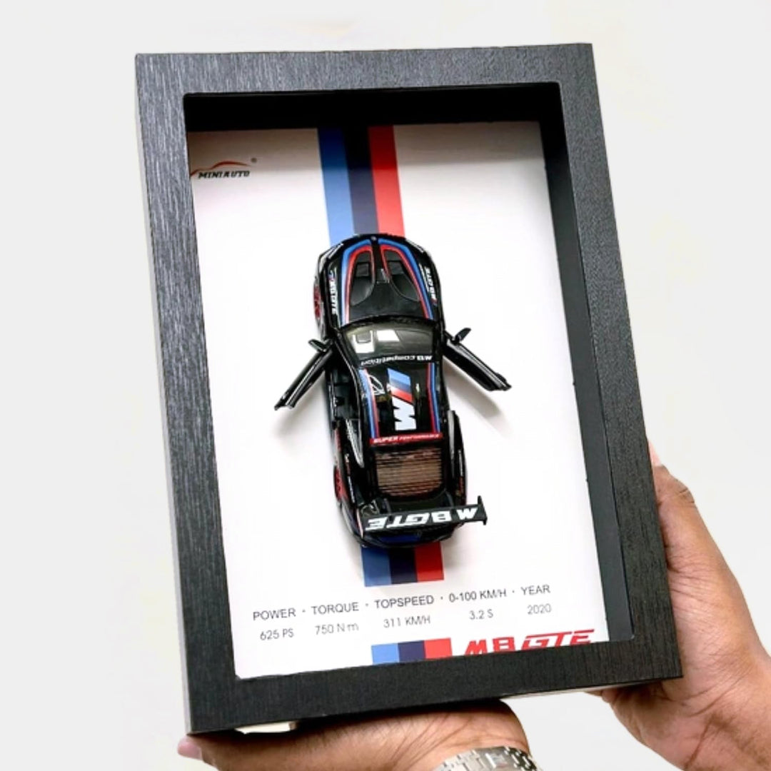 3D Framed Die Cast Model Car