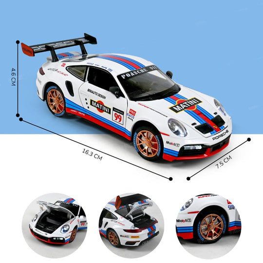 3D Framed Die Cast Model Car