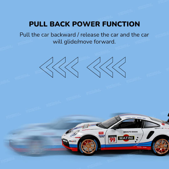 3D Framed Die Cast Model Car