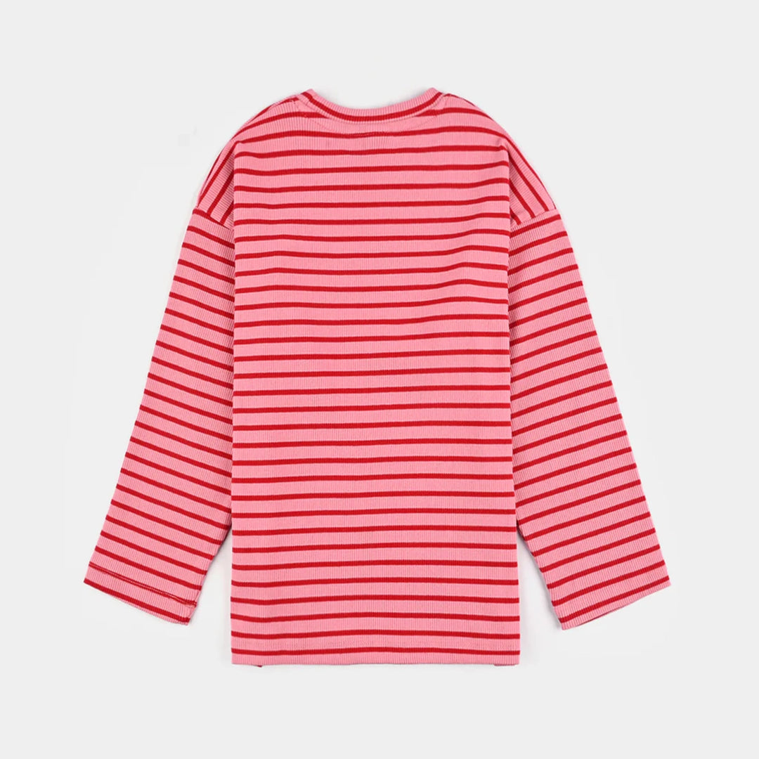 Girls Rib T-Shirt F/S SPRINKLE KINDNESS