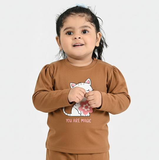 Infant Girls Jersey/Terry T-Shirt F/S YOU ARE MAGIC