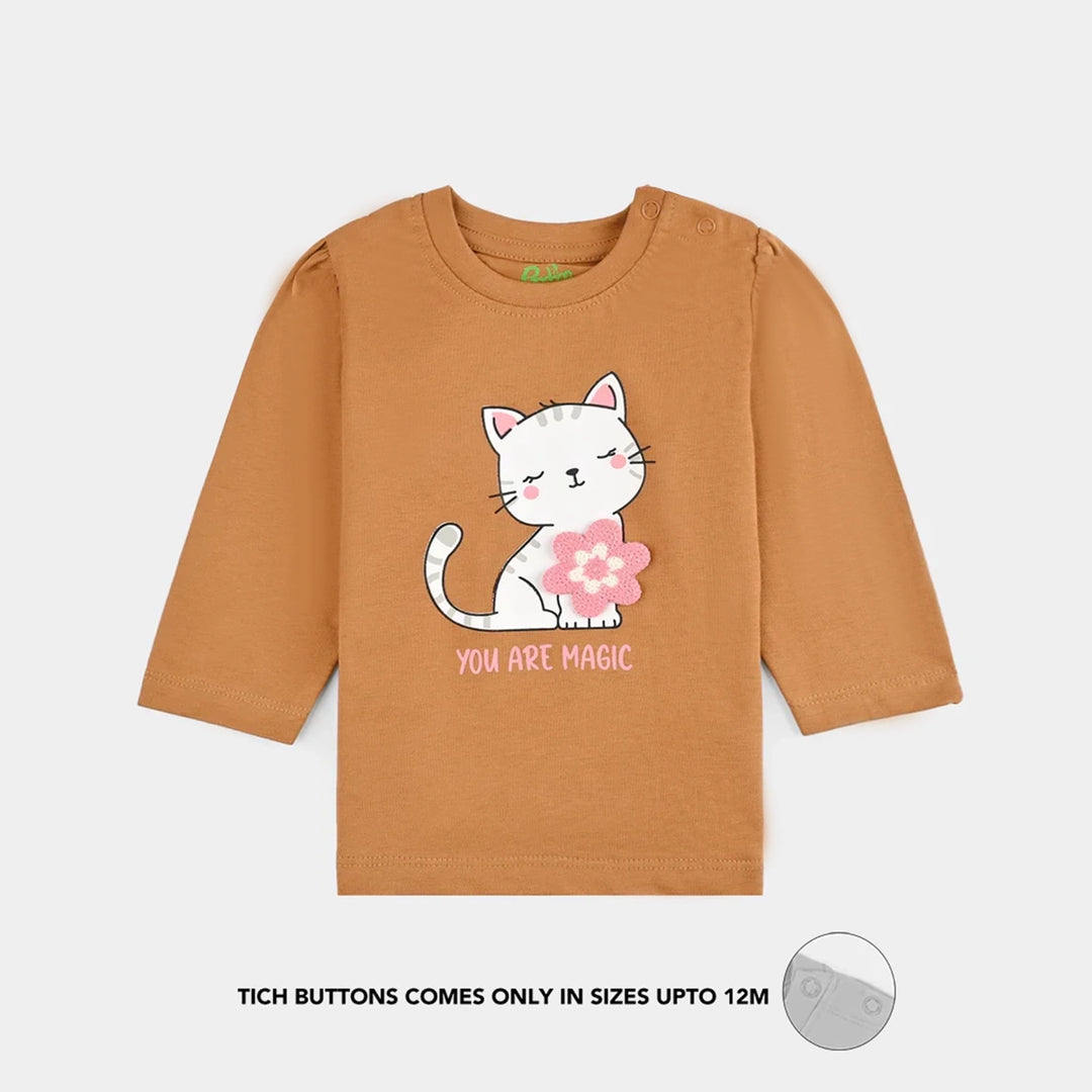 Infant Girls Jersey/Terry T-Shirt F/S YOU ARE MAGIC