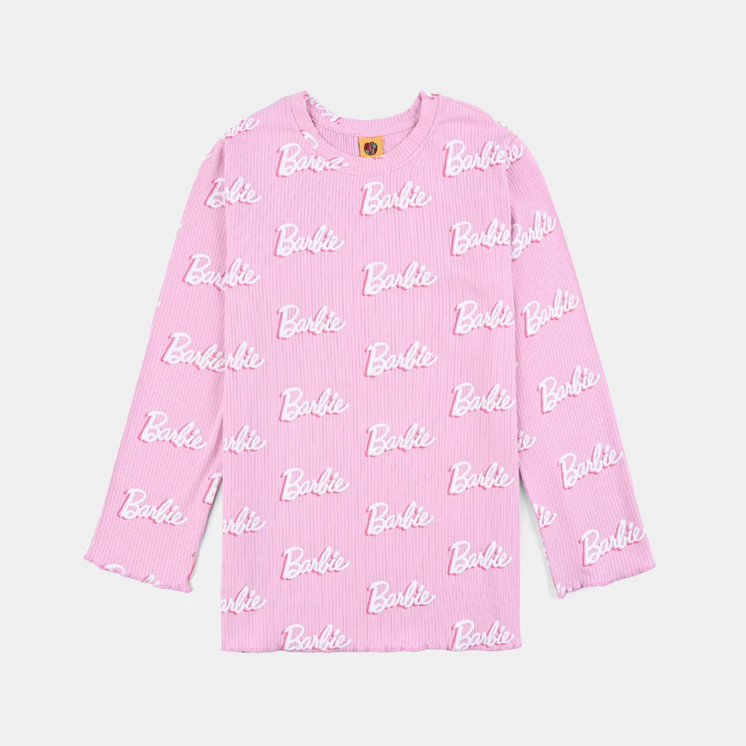 Girls Lycra Jersey T-Shirt F/S - Pink