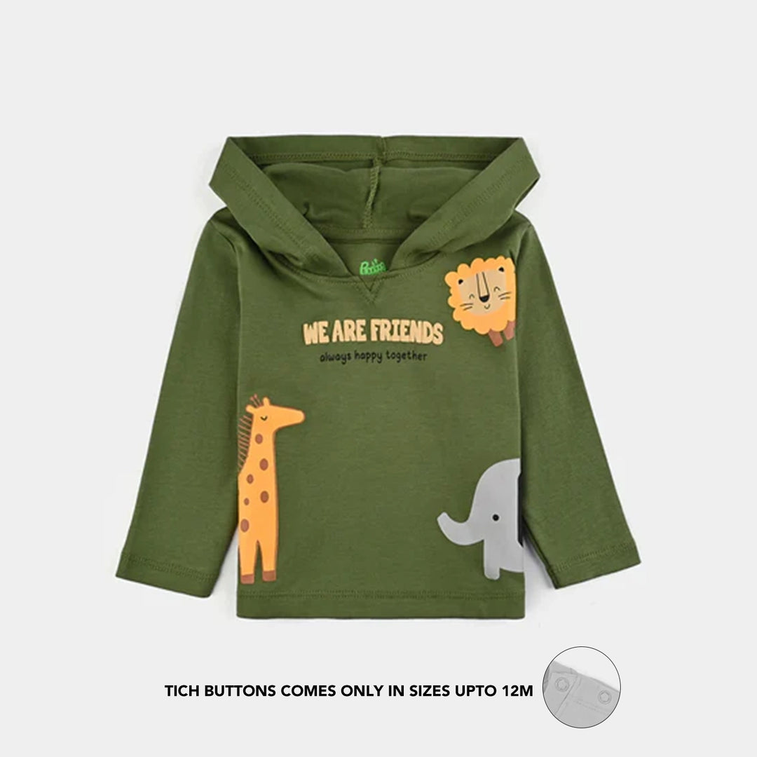 Infant Boys Cotton Interlock Suit Fun Time