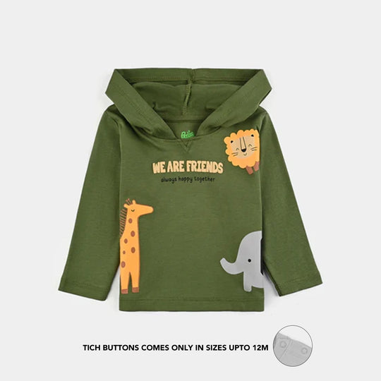 Infant Boys Cotton Interlock Suit Fun Time