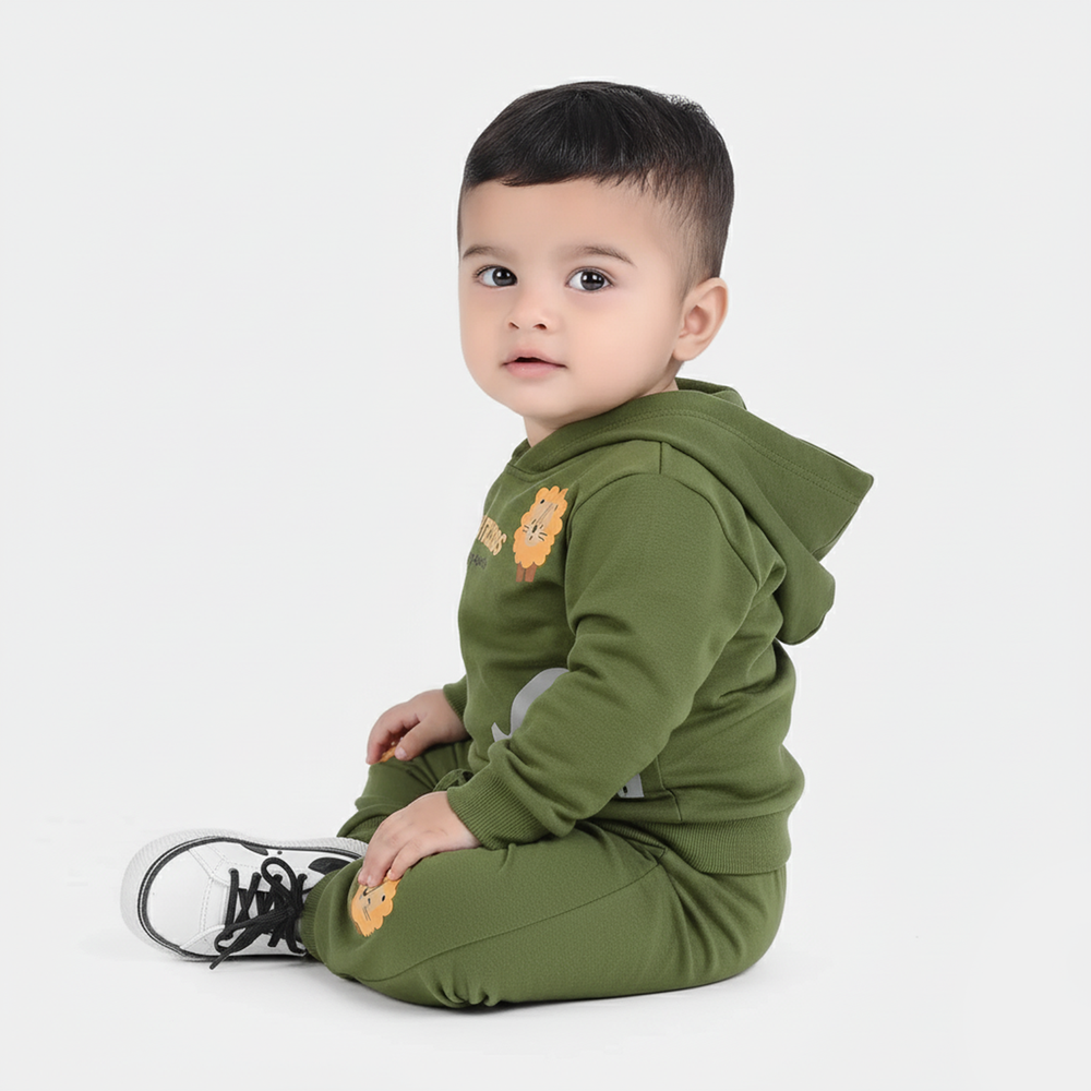 Infant Boys Cotton Interlock Suit Fun Time