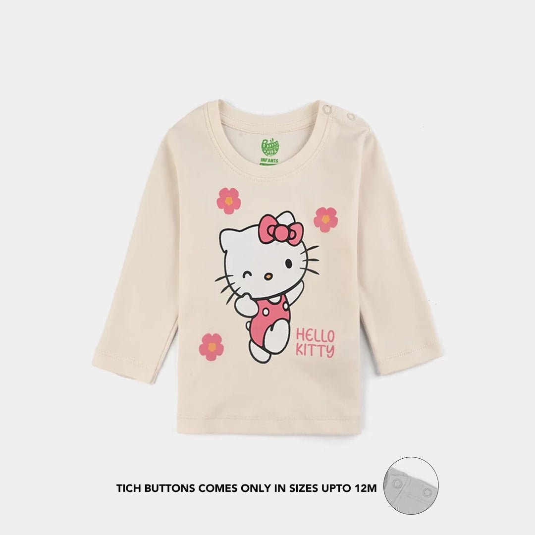 Infant Girls Cotton Interlock Suit Character