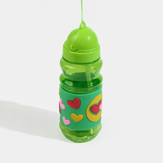 Kids Plastic Water Bottle with Carrying Strap